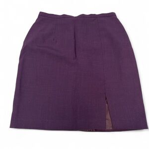 Vintage Dressbarn Purple Pencil Skirt Women’s Size 10 Lined Made in USA